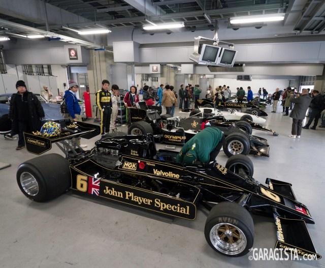 John Player Special line up