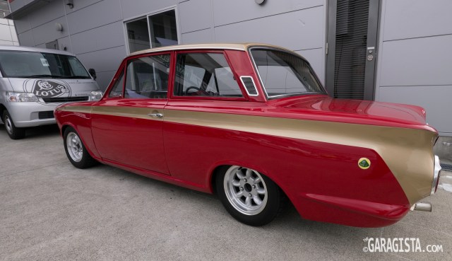 Allan Mann Tribute Lotus Cortina