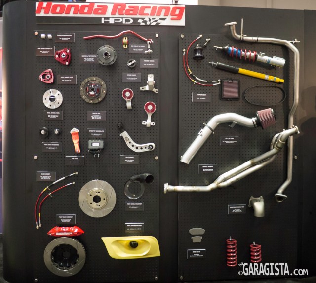 HPD racing parts