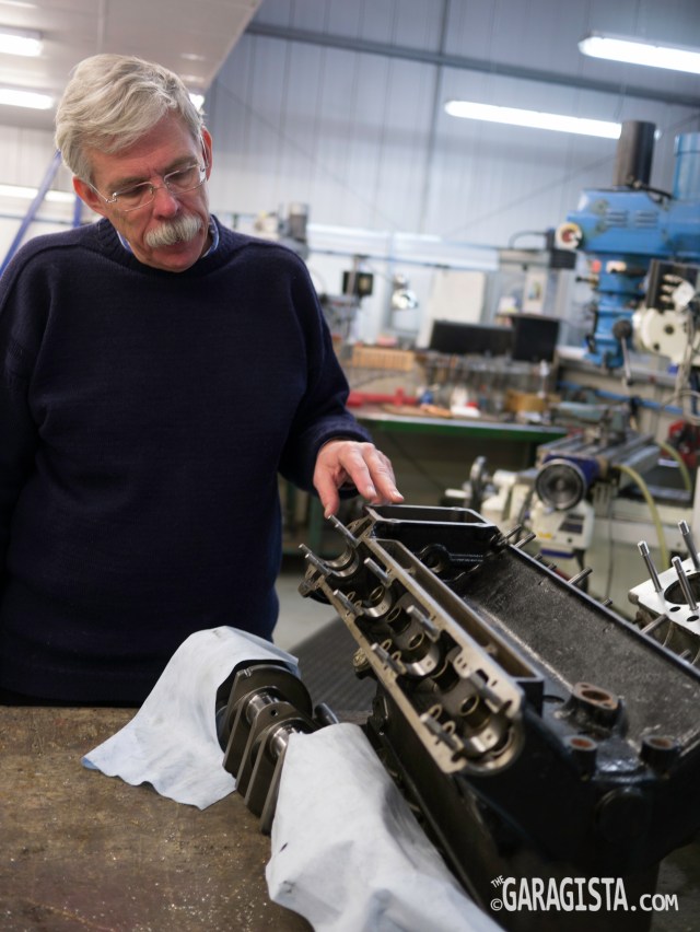 Jim talkes about cylinder head repair