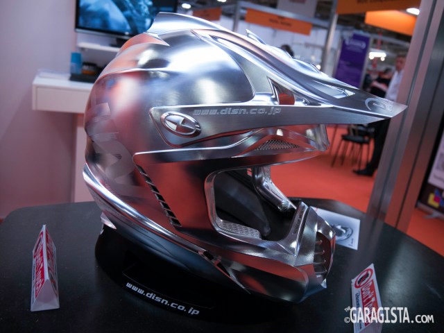 Machined from solid helmet