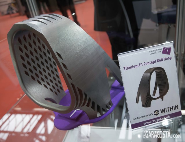 F1 Titanium - Concept roll hoop