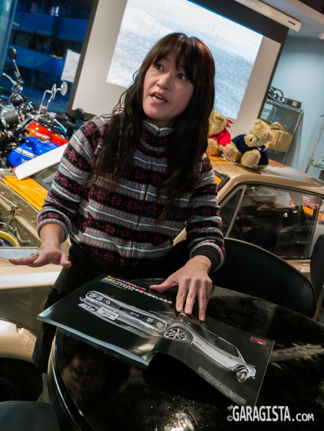 Classica Cafe- Atsuko explains the restoration process 