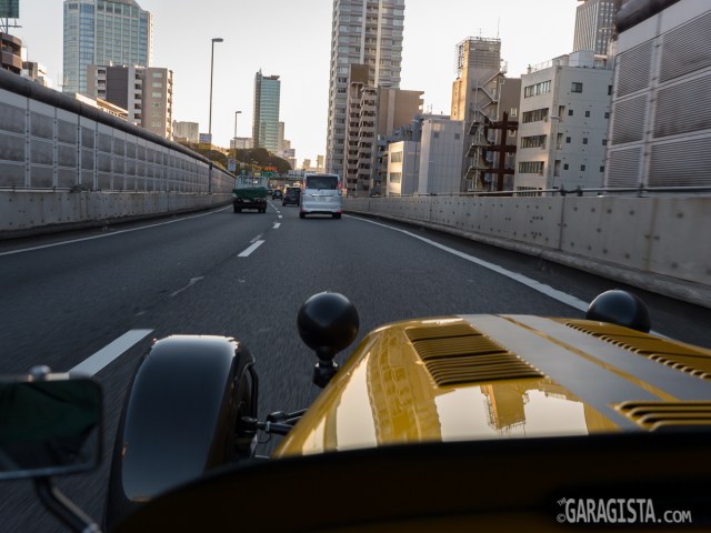 Light traffic Sunday morning. 