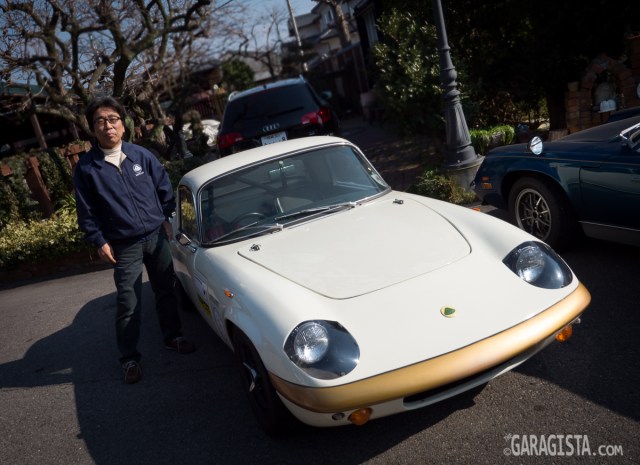 Sakata and his Elan 