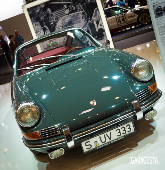 Early 911 at the Porsche Classic stand 