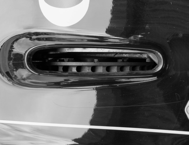 Inboard brake disc on the Lotus 72e