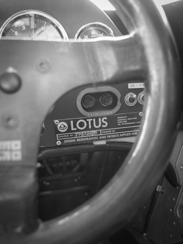 Lotus chassis plate : JPS 72E S5